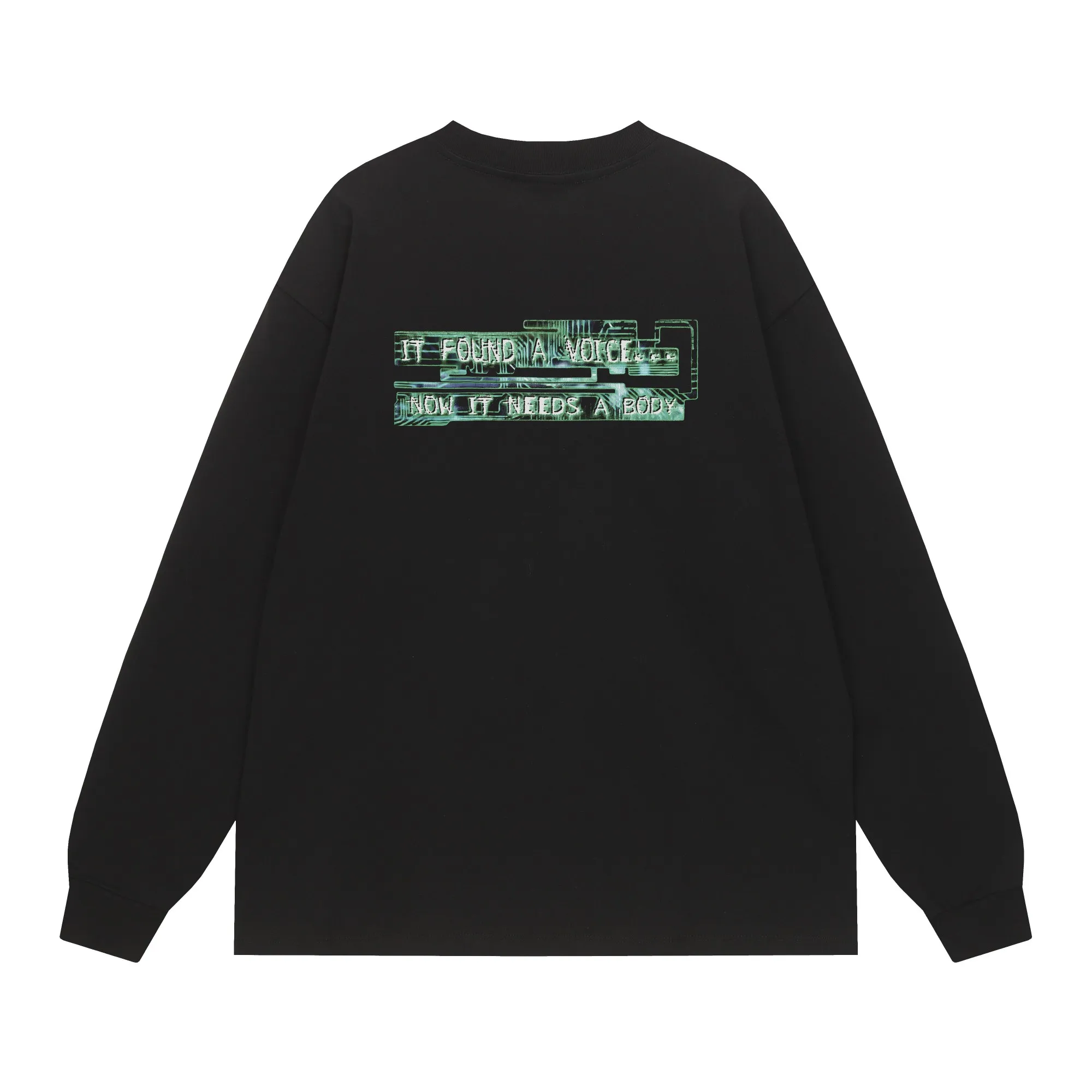 #SA79 SAINT Pure Cotton Long Sleeve T P156 Color: Black Size: S-XL